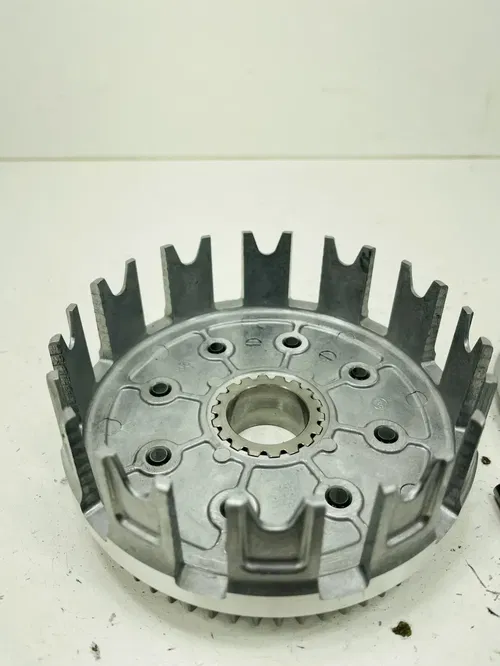 OEM 2007 KAWASAKI KX250F KX CLUTCH BASKET INNER HUB PRESSURE PLATE DISCS KIT