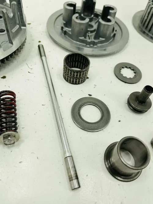 OEM 2007 KAWASAKI KX250F KX CLUTCH BASKET INNER HUB PRESSURE PLATE DISCS KIT
