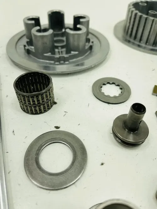 OEM 2007 KAWASAKI KX250F KX CLUTCH BASKET INNER HUB PRESSURE PLATE DISCS KIT