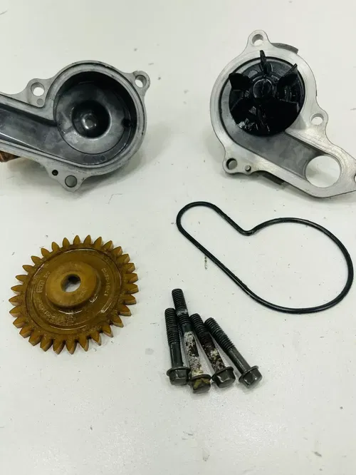 Suzuki DRZ400E - Stock Coolant Water Pump Kit w/ Cover - 2003 DRZ 400 OEM