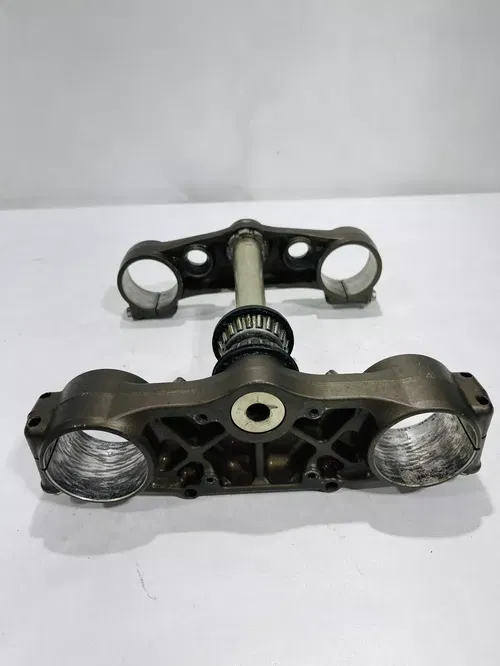 2006 KAWASAKI KX250F KX 250F TRIPLE CLAMPS TREE STEM UPPER LOWER  OEM -9350