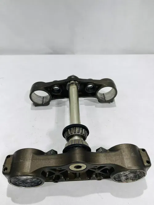 2006 KAWASAKI KX250F KX 250F TRIPLE CLAMPS TREE STEM UPPER LOWER  OEM -9350