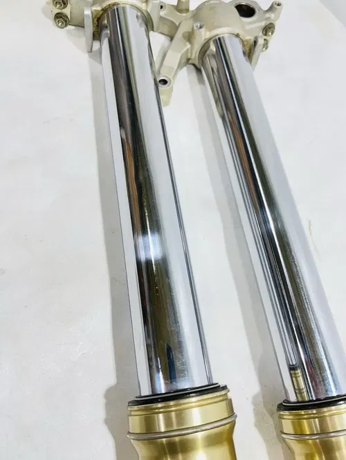 2011 RMZ250 Front Forks OEM Showa SFF Suspension Fork Suzuki RMZ 250 2010-2015