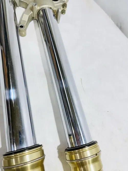 2011 RMZ250 Front Forks OEM Showa SFF Suspension Fork Suzuki RMZ 250 2010-2015