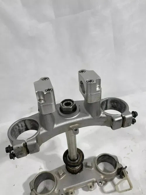 2003 YAMAHA YZ250F FRONT FORKS LOWER UPPER TRIPLE TREE STEM CLAMP Oem
