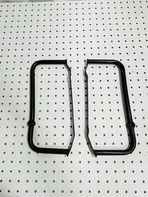 2008 KTM 450 EXC - Radiator Guards Braces Black - 250 400 450 525 - 08 530