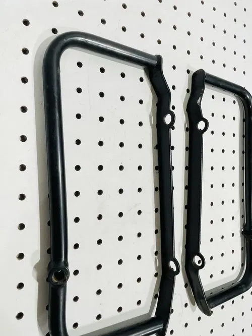 2008 KTM 450 EXC - Radiator Guards Braces Black - 250 400 450 525 - 08 530