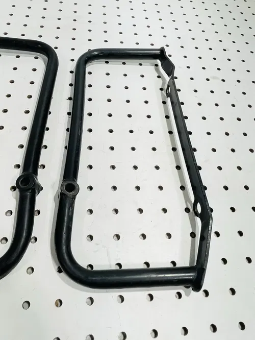 2008 KTM 450 EXC - Radiator Guards Braces Black - 250 400 450 525 - 08 530