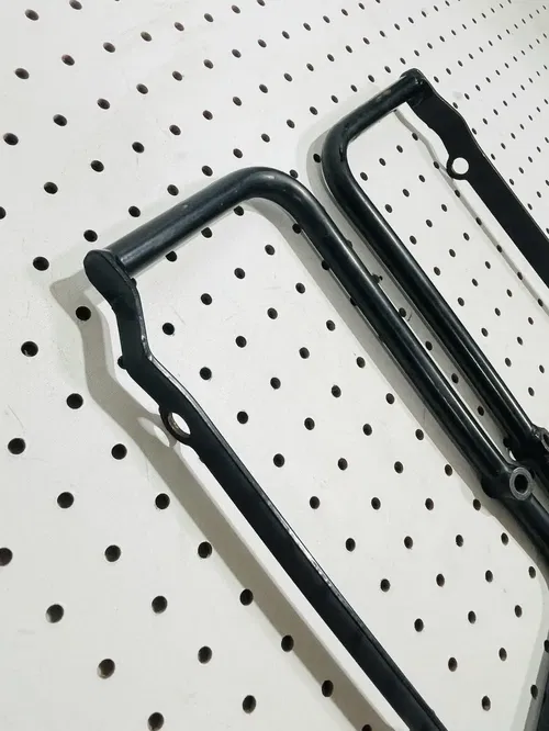 2008 KTM 450 EXC - Radiator Guards Braces Black - 250 400 450 525 - 08 530