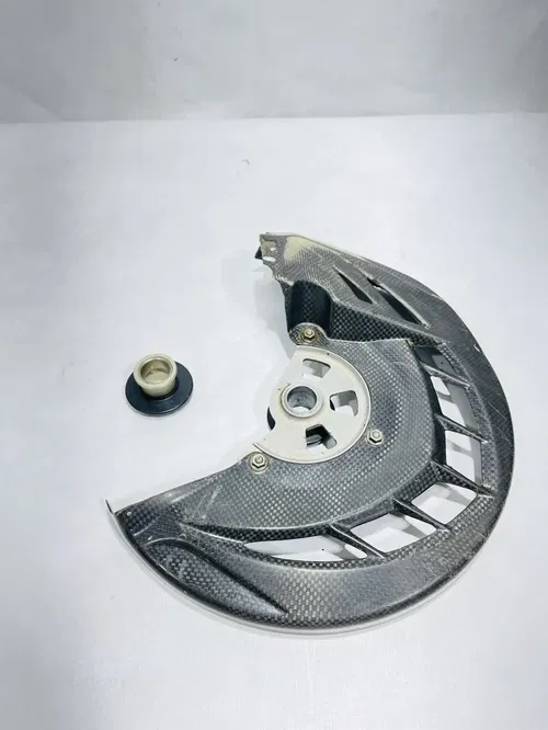 2012 Kawasaki Kx250f KX250 -Front Rotor Disc Guard W/Bracket & Spacer 41068-0004