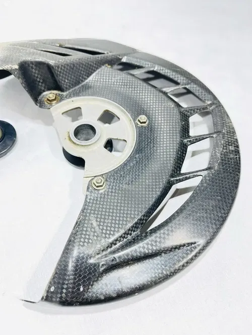 2012 Kawasaki Kx250f KX250 -Front Rotor Disc Guard W/Bracket & Spacer 41068-0004