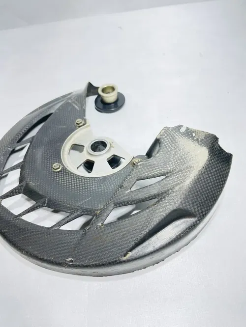2012 Kawasaki Kx250f KX250 -Front Rotor Disc Guard W/Bracket & Spacer 41068-0004