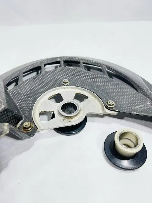 2012 Kawasaki Kx250f KX250 -Front Rotor Disc Guard W/Bracket & Spacer 41068-0004
