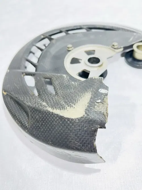 2012 Kawasaki Kx250f KX250 -Front Rotor Disc Guard W/Bracket & Spacer 41068-0004