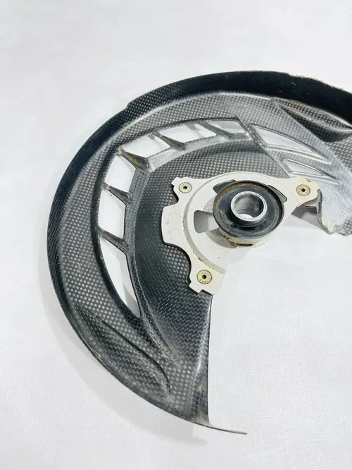 2012 Kawasaki Kx250f KX250 -Front Rotor Disc Guard W/Bracket & Spacer 41068-0004