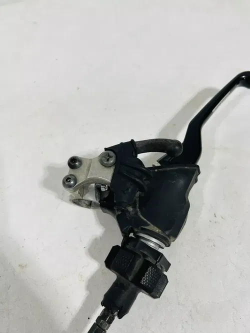 2006 YAMAHA YZ250F YZ450F CLUTCH LEVER PERCH MOUNT BRACKET CABLE HOTSTART OEM