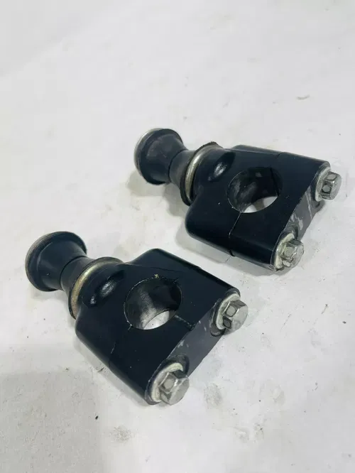 2014 kx250f Kx 250f handlebar Clamps Bar Riser Clamps OEM