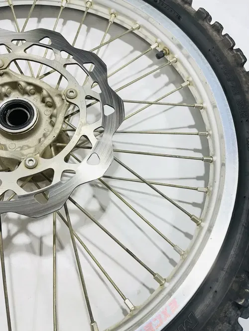 07-24 2011 RMZ250 RMZ 250 OEM Complete Front Wheel Rim Hub Tire Assembly 21x1.60