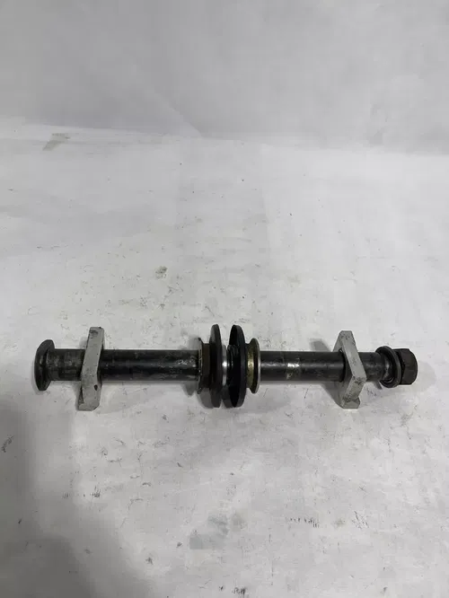 Yamaha 2002 YZ426F Rear Wheel Axle Bolt Nut Adjuster Blocks Oem #3
