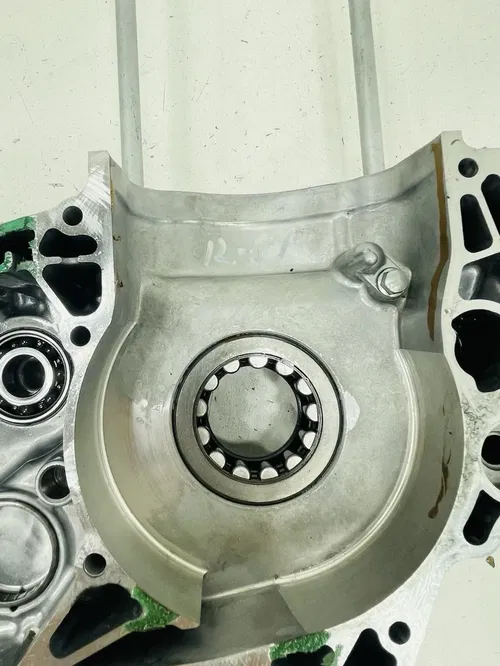 Honda CRF450X - Stock Left Side Crank Case Half Bottom End - 2005 CRF450 OEM