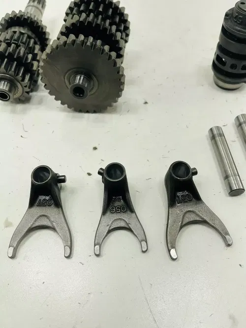Kawasaki KX250F - Stock Transmission Gears Forks Drum Kit - 2014 KX 250F OEM