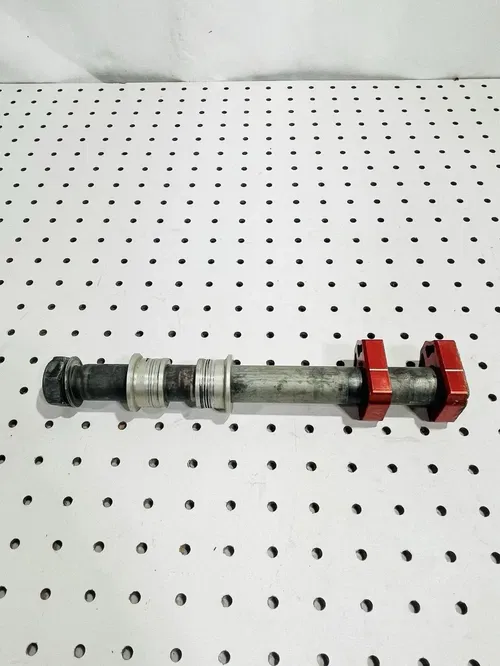 2005 HONDA CRF450X - OEM REAR AXLE PIVOT BOLT W/Blocks & Spacers - 42301-KZ4-J40