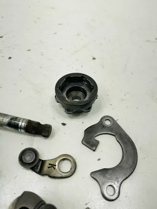 2001-06 Yamaha WR250F WR250 Shift Shaft Barrel Drum & Gear 5UL-18101-00 OEM 2006