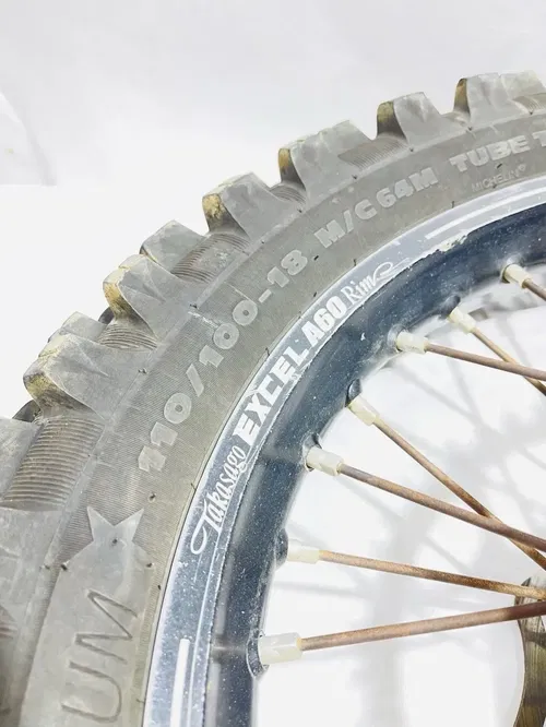 2012 KX250f KX450f Complete 18 Inch Rear Wheel Excel A60 Rim 18x2.15 Kawasaki