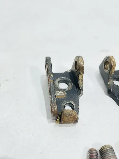 Kawasaki KX250F - Stock Foot Peg Mounts Brackets Set - 2012 KX 250 OEM