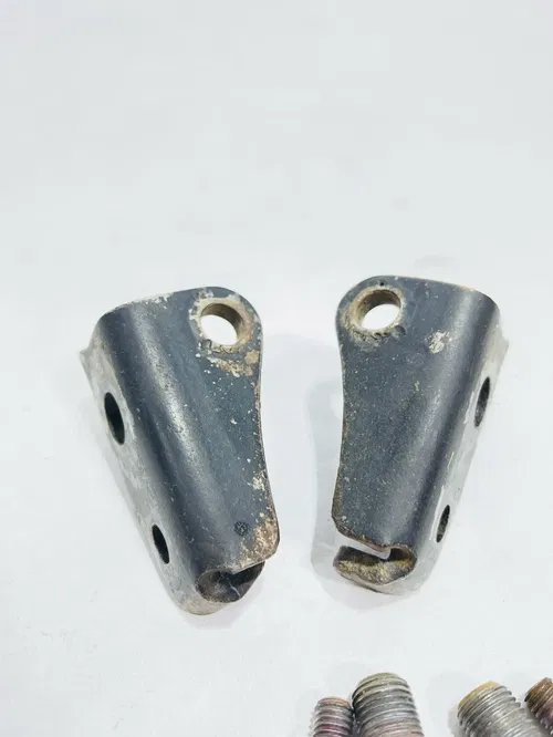 Kawasaki KX250F - Stock Foot Peg Mounts Brackets Set - 2012 KX 250 OEM