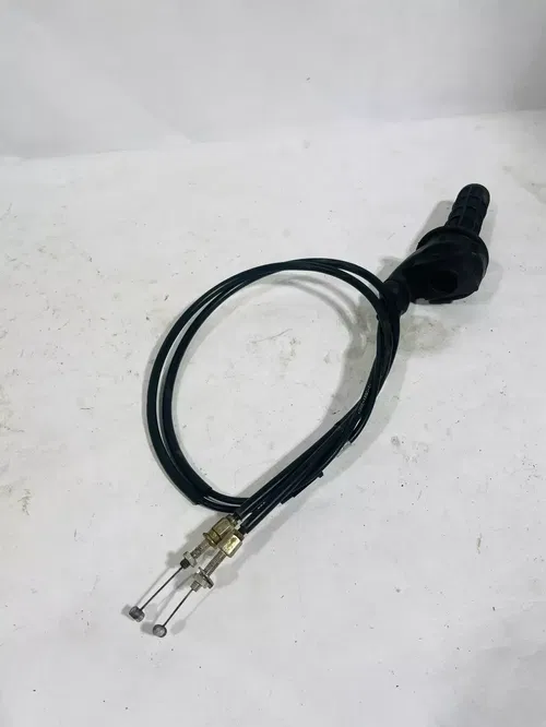 Kawasaki KX250F - Stock Throttle Tube w/ Cables Set - 2014 KX 250 OEM