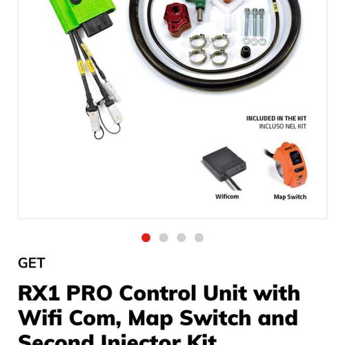 GET RX1 PRO Control Unit with Wifi Com, 2nd Injector, Map