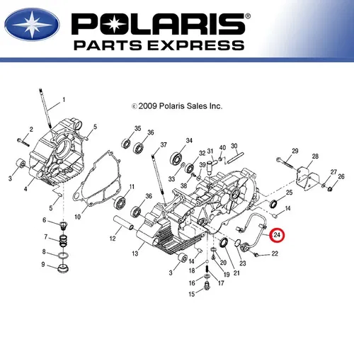 NEW POLARIS RZR 170 PHOENIX 200 SAWTOOTH 200 CRANK CASE SWITCH 0452329 OEM