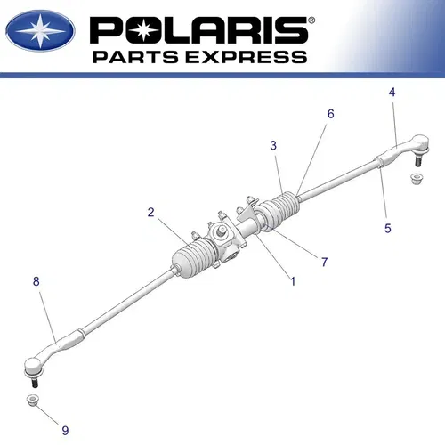 NEW 2015 - 2024 POLARIS RZR GENERAL 900 1000 EPS OEM STEERING GEAR BOX 1824770