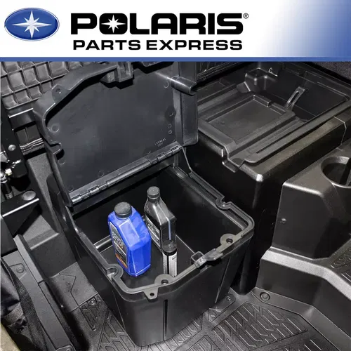 NEW GENUINE POLARIS RANGER XP 1000 DUAL BIN UNDER SEAT DRY STORAGE BOX 2882910