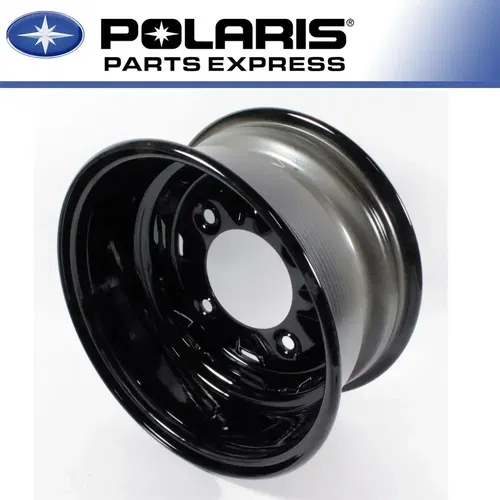 NEW GENUINE POLARIS FRONT WHEEL BLACK RANGER RGR BRUTUS 1521606-067 NEW OEM