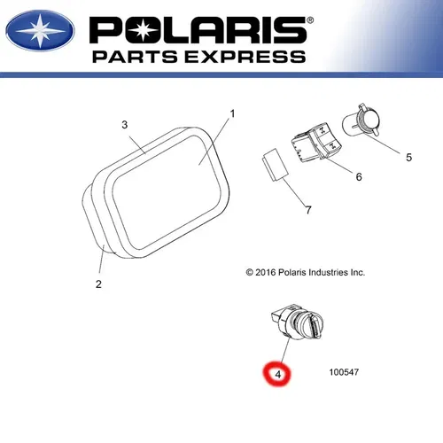 NEW GENUINE POLARIS SPORTSMAN ACE RANGER RZR 500 570 900 IGNITION SWITCH 4012166