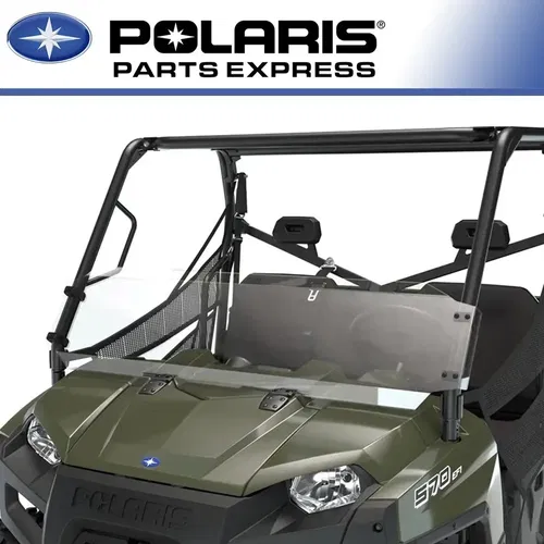 2017 - 2023 POLARIS RANGER 570 800 FULL SIZE CREW LOCK & RIDE HALF WINDSHIELD