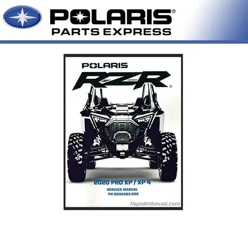 NEW GENUINE POLARIS 2020-2021 RZR PRO XP / XP 4 SERVICE REPAIR MANUAL 9930583