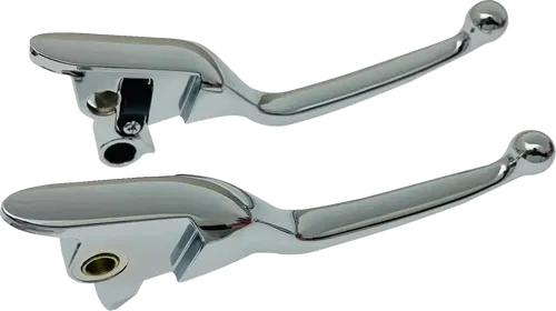 DRAG SPECIALTIES Lever Set - Narrow - Chrome H07-0585N