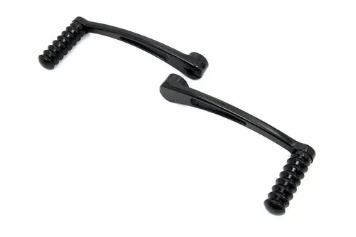 Black Heel Toe Shifter Lever Set for Harley Davidson by V-Twin