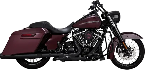 VANCE &amp; HINES Fits 4-1/2" Torquer Slip-On Mufflers - Black 46674