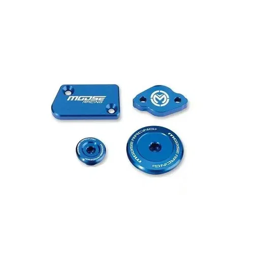 Moose Racing Bling Pack Billet Aluminum Blue For Yamaha YZ450F 2010-2013