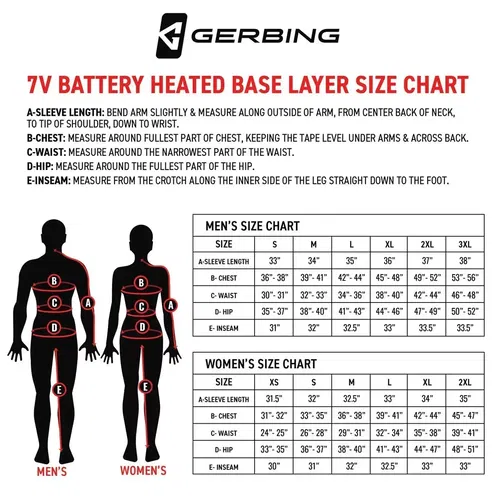 2025 GERBING HEATED CLOTHING WOMEN'S 7V BATTERY HEATED PANTS - PICK SIZE