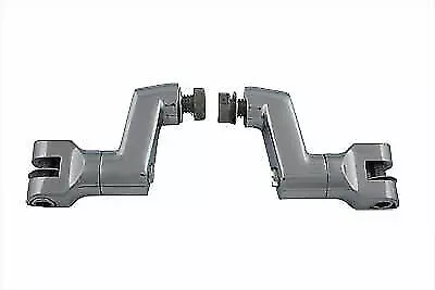 V-Twin Offset Footpeg Mount Kit Chrome 27-0617