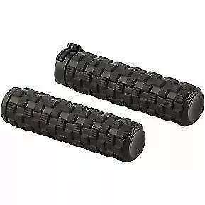 Arlen Ness Black Air Trax Hand Grips for Harley Cable Op Throttle 0630-2599