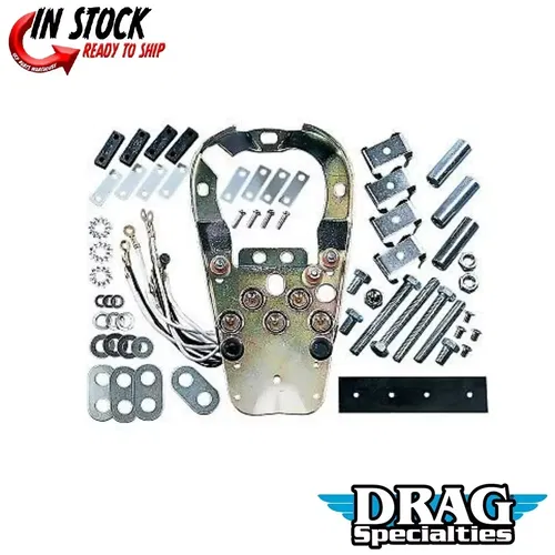 Drag Specialties Dash Base with Wire Harness Kit for Harley 68-95 Big Twin
