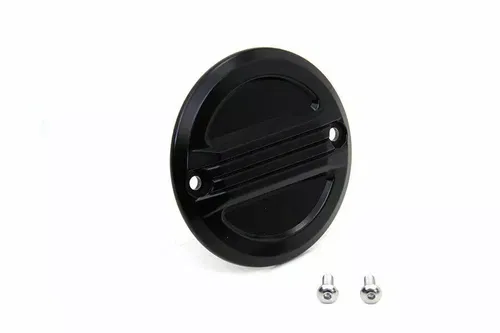 V-Twin Black Air Flow Ignition System Cover for Harley Davidson