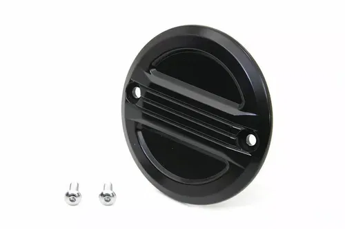 V-Twin Black Air Flow Ignition System Cover for Harley Davidson