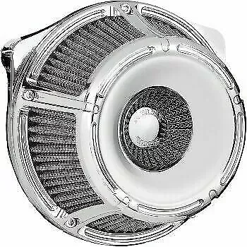 Arlen Ness Chrome Slot Track Inverted Series Air Cleaner Kit for Harley